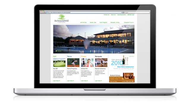 RHCC & RHGC website, image 2